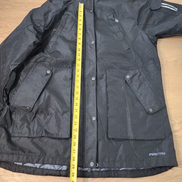 ARCTIX Ski Jacket Cascade Insulated Lined Hooded Parka Womens 2X Black NEW - Picture 8 of 12